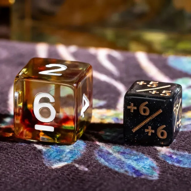 Glitter Counter Dice (12mm D6)