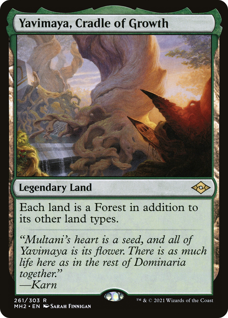 Yavimaya, Cradle of Growth | Modern Horizons 2 #261