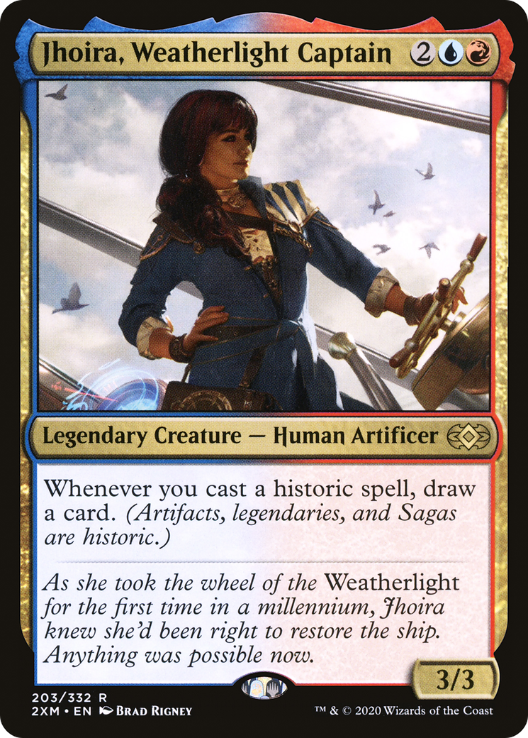 Jhoira, Weatherlight Captain | Double Masters #203