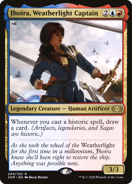 Jhoira, Weatherlight Captain | Double Masters #203