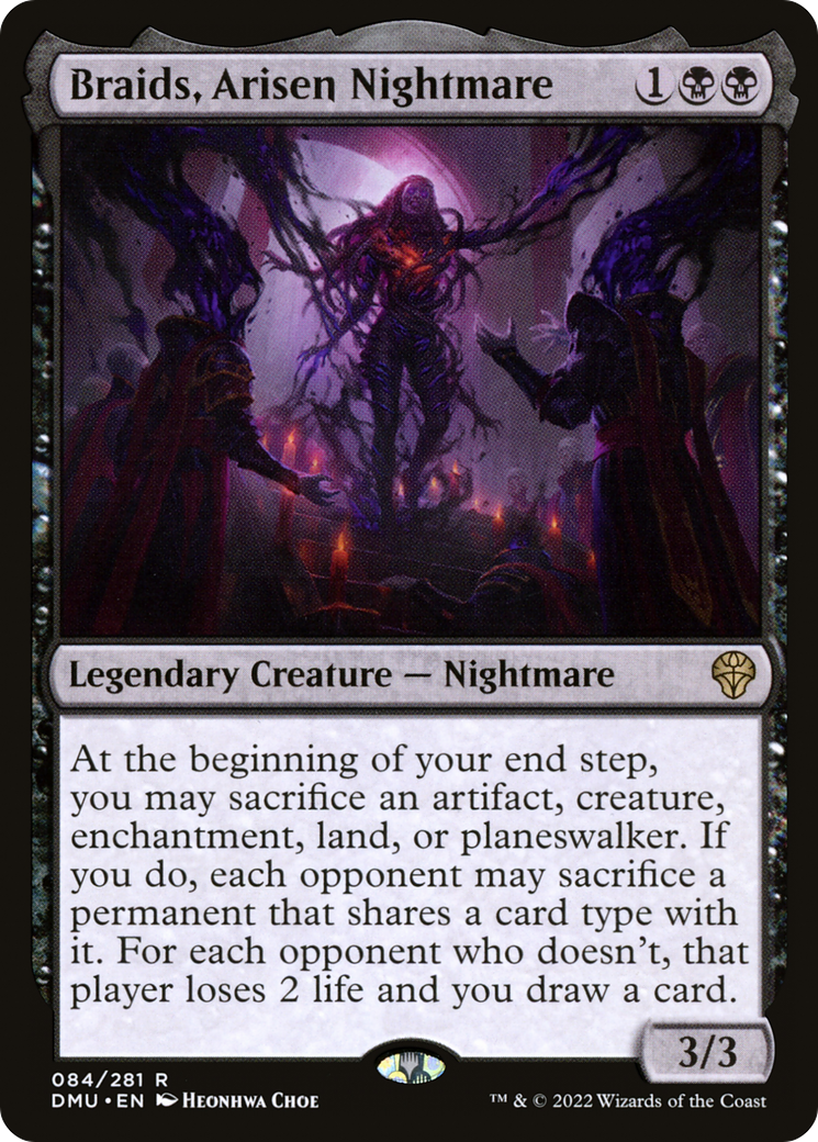 Braids, Arisen Nightmare | Dominaria United #84 [foil]