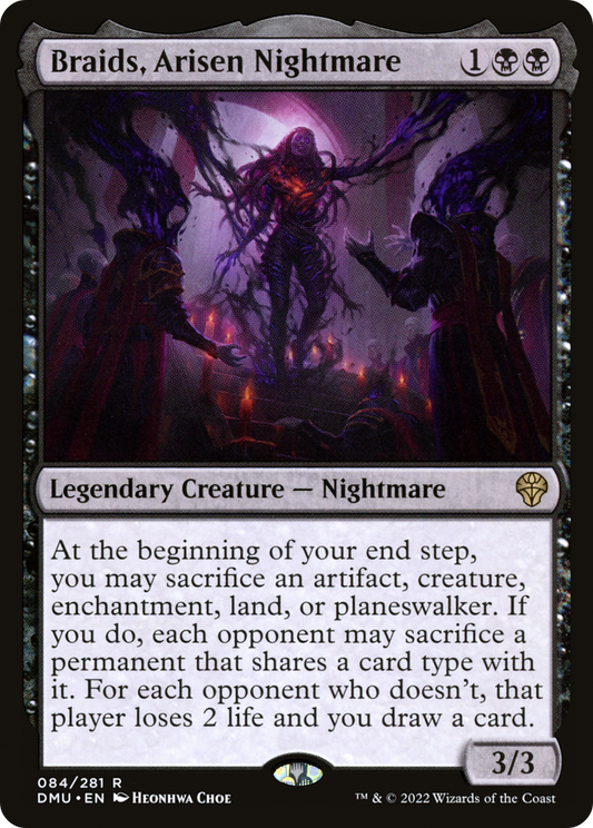 Braids, Arisen Nightmare | Dominaria United #84 [foil]