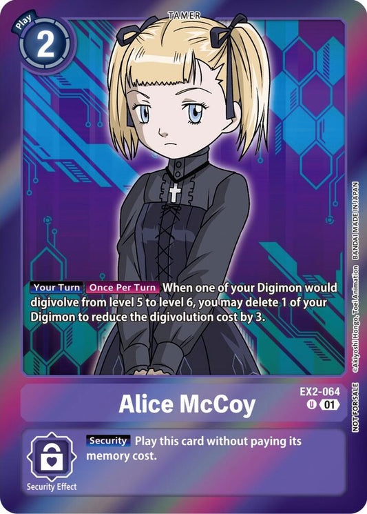 Alice McCoy (Event Pack 5) | Digital Hazard #EX2-064 U