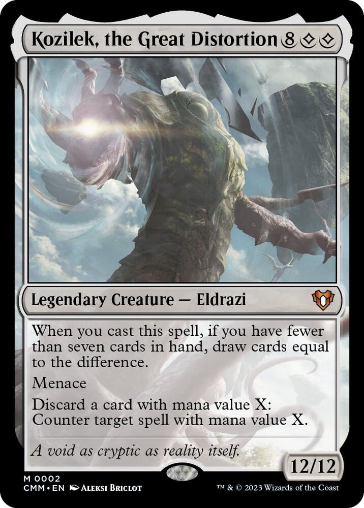 Kozilek, the Great Distortion | Commander Masters #2