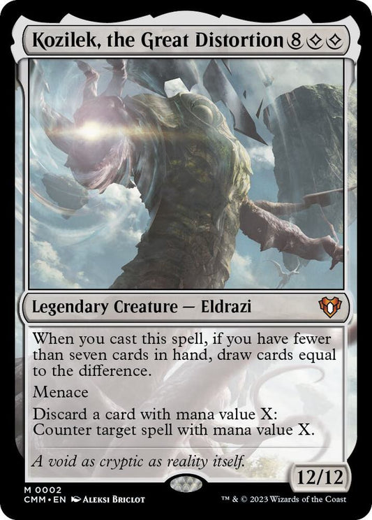 Kozilek, the Great Distortion | Commander Masters #2