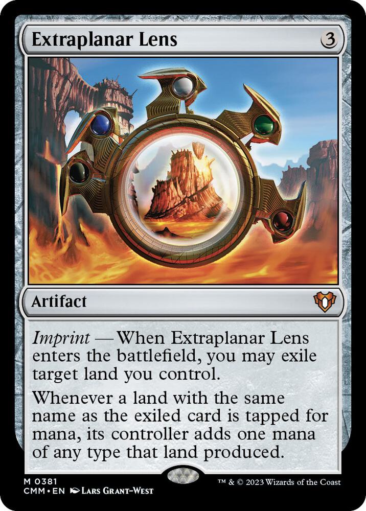 Extraplanar Lens | Commander Masters #381