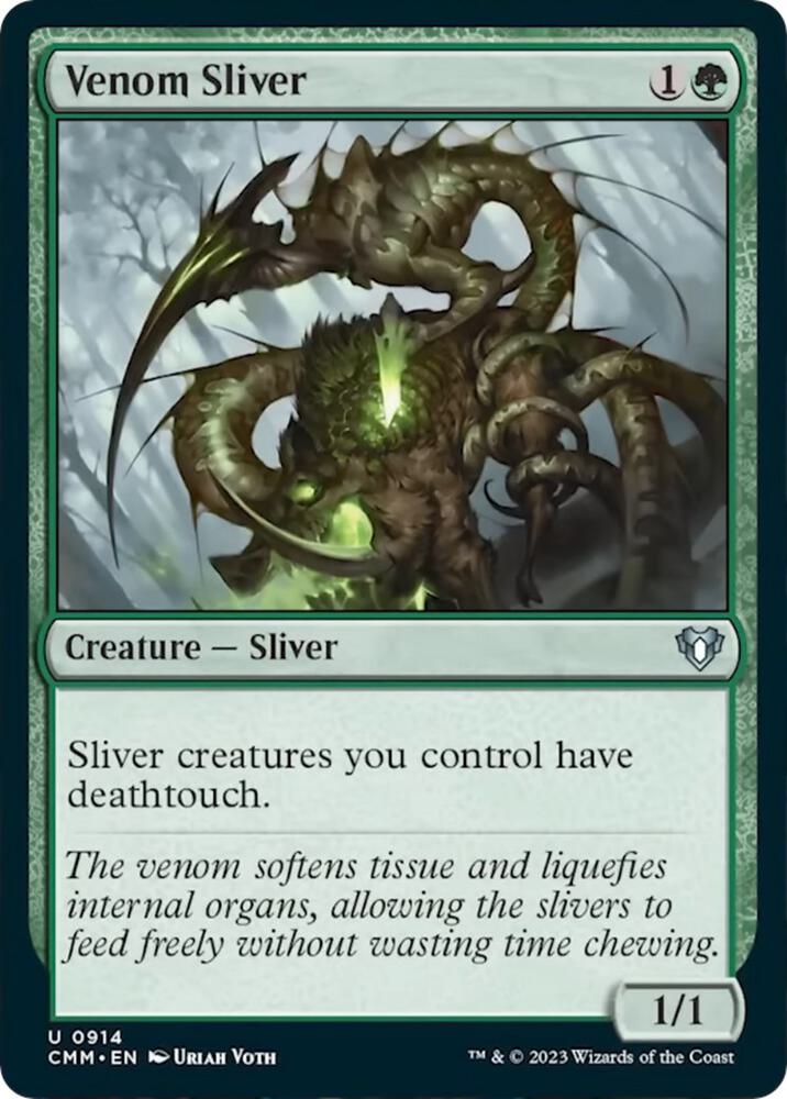 Venom Sliver | Commander Masters #914