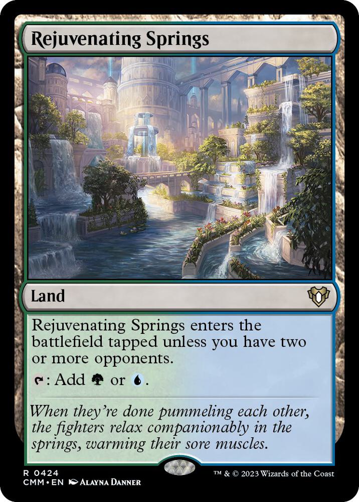Rejuvenating Springs | Commander Masters #424