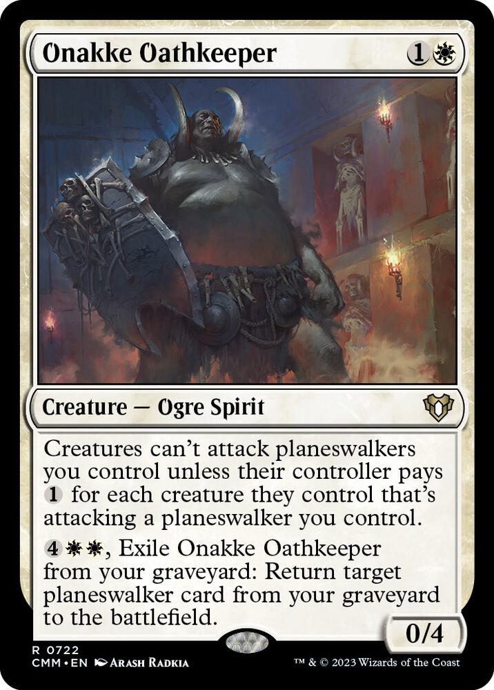 Onakke Oathkeeper | Commander Masters #722