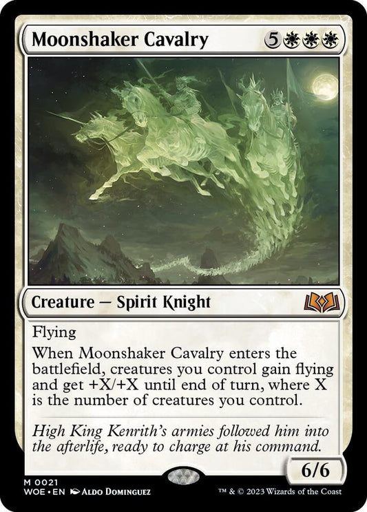 Moonshaker Cavalry | Wilds of Eldraine #21