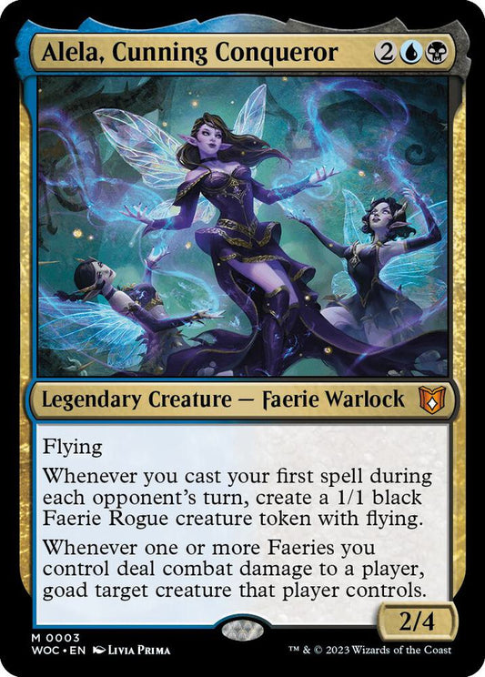 Alela, Cunning Conqueror | Commander: Wilds of Eldraine #3