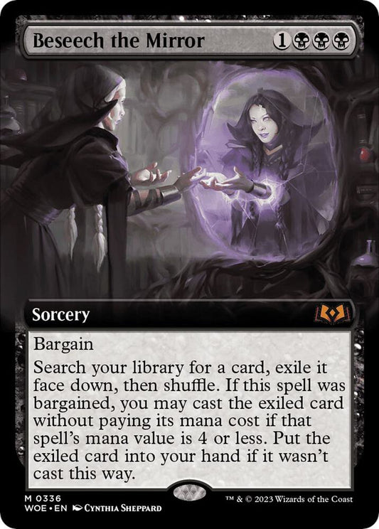 Beseech the Mirror (Extended Art) | Wilds of Eldraine #336