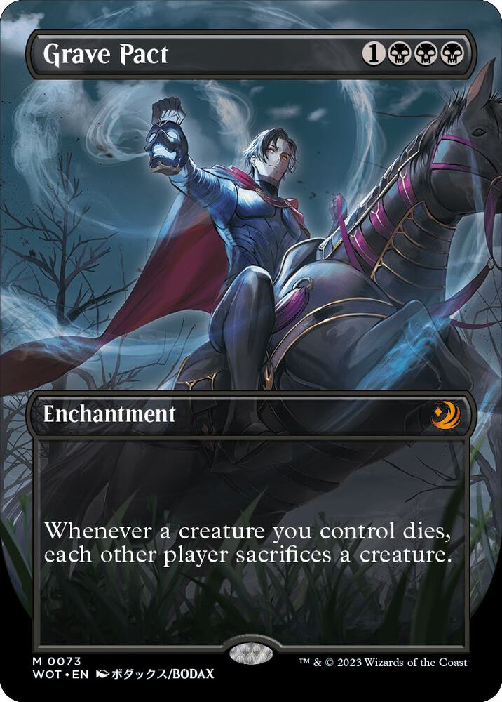 Grave Pact (Anime Borderless) | Wilds of Eldraine: Enchanting Tales #73