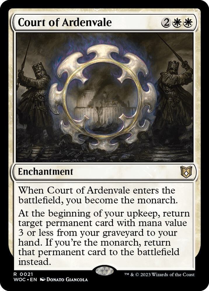 Court of Ardenvale | Commander: Wilds of Eldraine #21