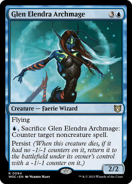 Glen Elendra Archmage | Commander: Wilds of Eldraine #94