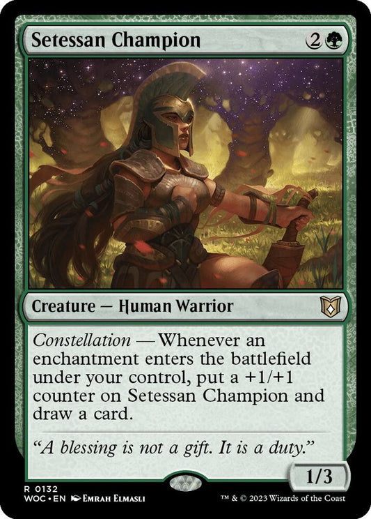 Setessan Champion | Commander: Wilds of Eldraine #132