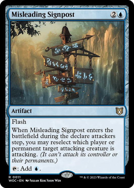 Misleading Signpost | Commander: Wilds of Eldraine #11