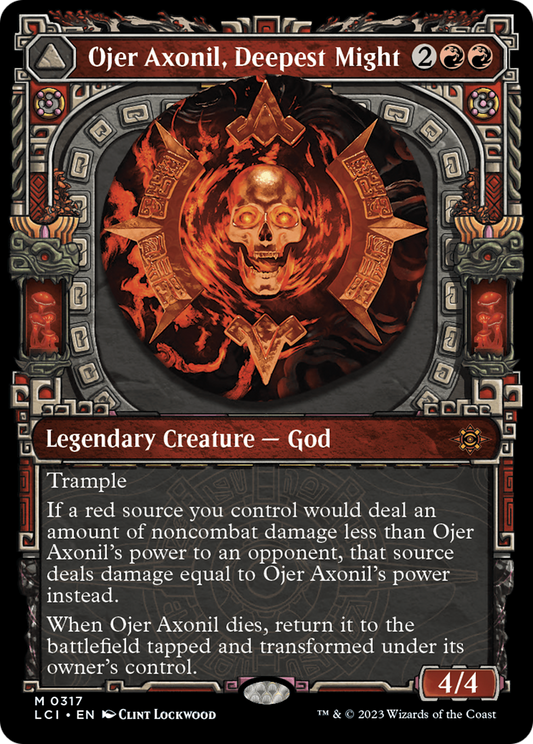 Ojer Axonil, Deepest Might // Temple of Power | The Lost Caverns of Ixalan #317