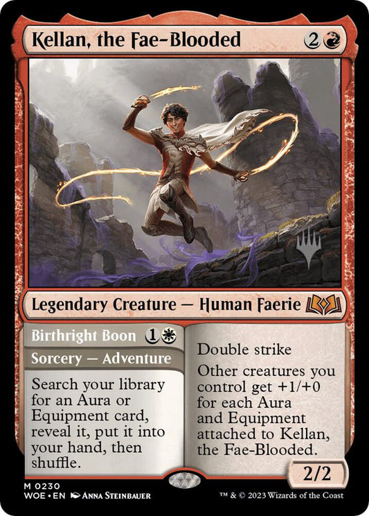Kellan, the Fae-Blooded // Birthright Boon | Promo Pack: Wilds of Eldraine #230