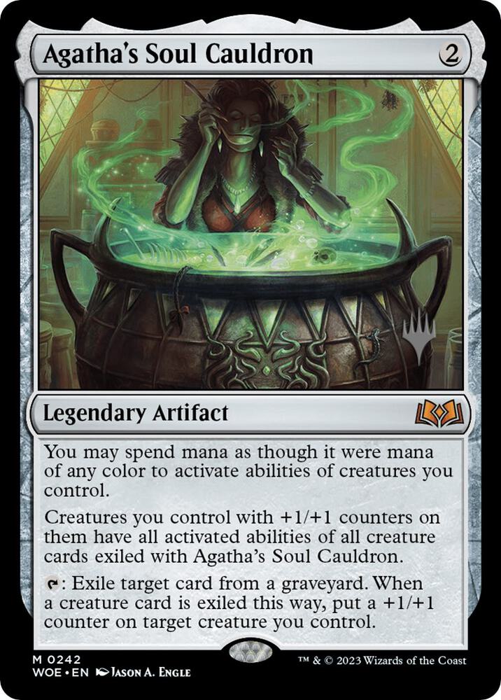 Agatha's Soul Cauldron | Promo Pack: Wilds of Eldraine #242