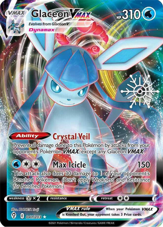 Glaceon VMAX - 041/203 (Holiday Calendar) | Miscellaneous Cards & Products #041/203