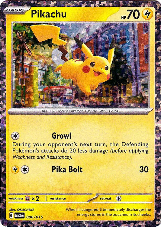 Pikachu | McDonald's Promos 2023 #006/015