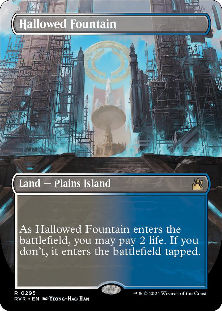 Hallowed Fountain (Borderless) | Ravnica Remastered #295