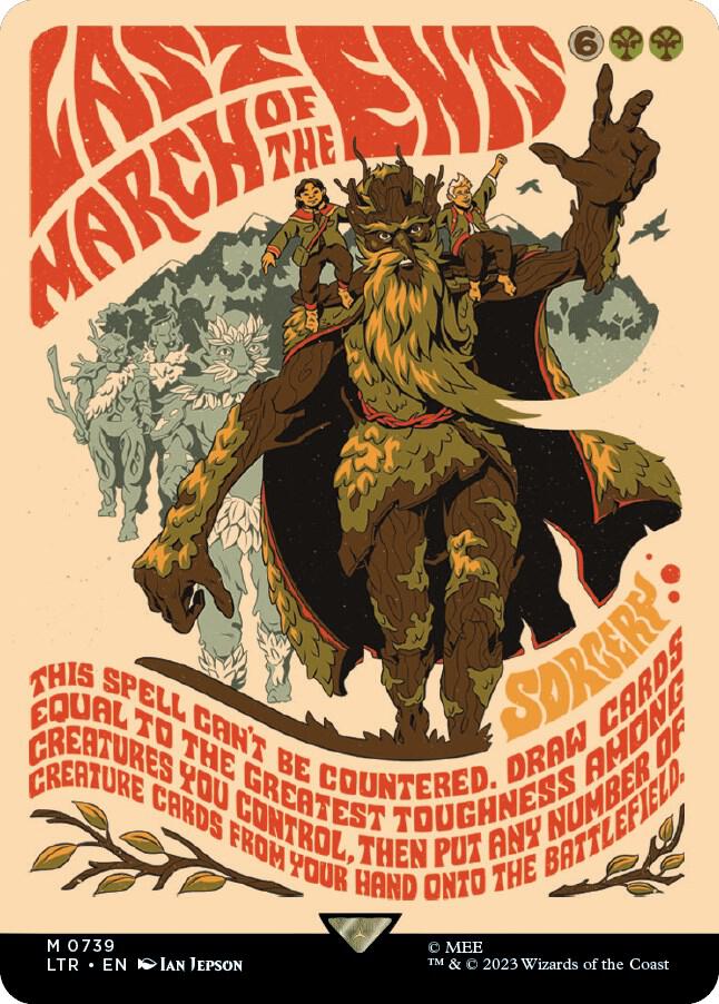Last March of the Ents (Borderless Poster) | Universes Beyond: The Lord of the Rings: Tales of Middle-earth #739