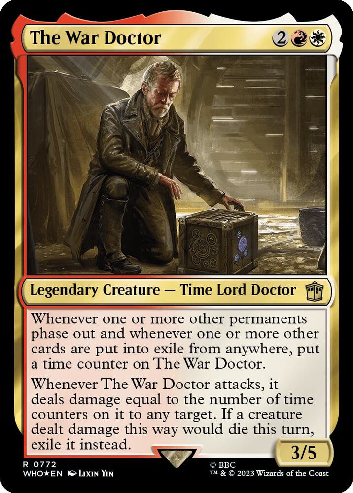 The War Doctor (Surge Foil) | Universes Beyond: Doctor Who #772