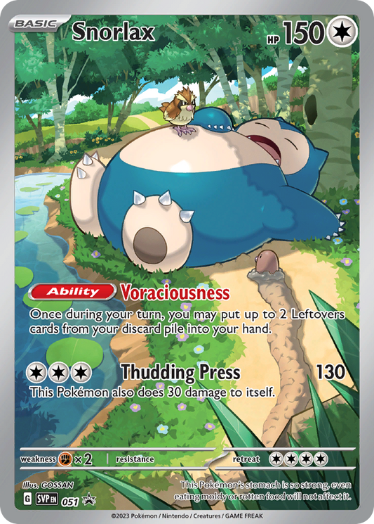 Snorlax | Scarlet & Violet Black Star Promos #51 [holofoil]