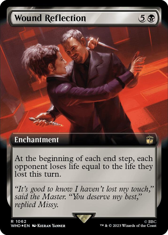 Wound Reflection (Extended Art) (Surge Foil) | Universes Beyond: Doctor Who #1062