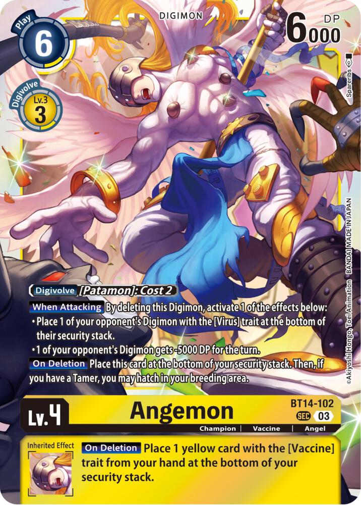 Angemon | Blast Ace #BT14-102 SEC