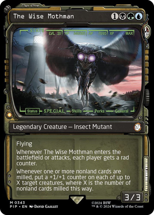 The Wise Mothman (Showcase) | Universes Beyond: Fallout #343