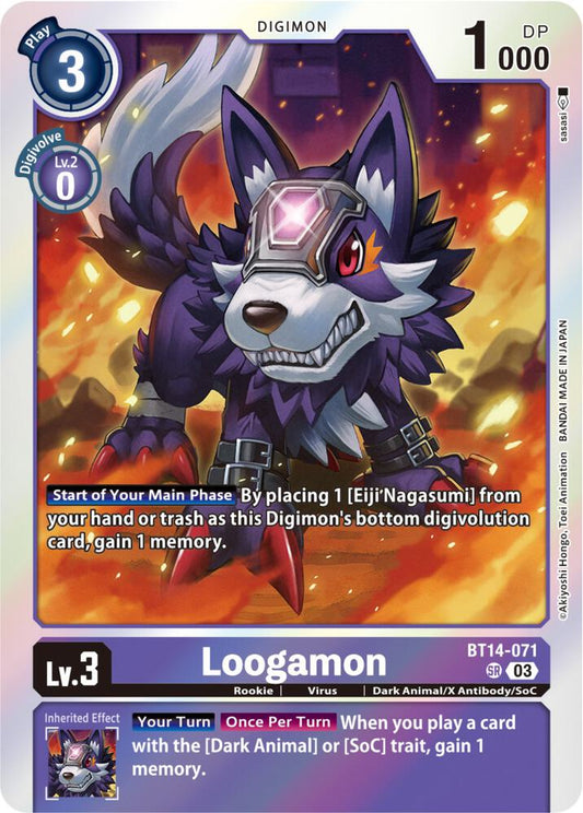 Loogamon | Blast Ace #BT14-071 SR