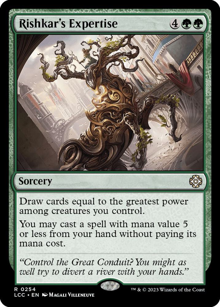 Rishkar's Expertise | Commander: The Lost Caverns of Ixalan #254