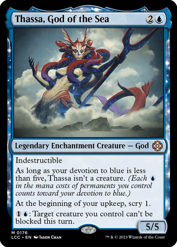 Thassa, God of the Sea | Commander: The Lost Caverns of Ixalan #176