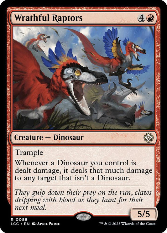 Wrathful Raptors | Commander: The Lost Caverns of Ixalan #88