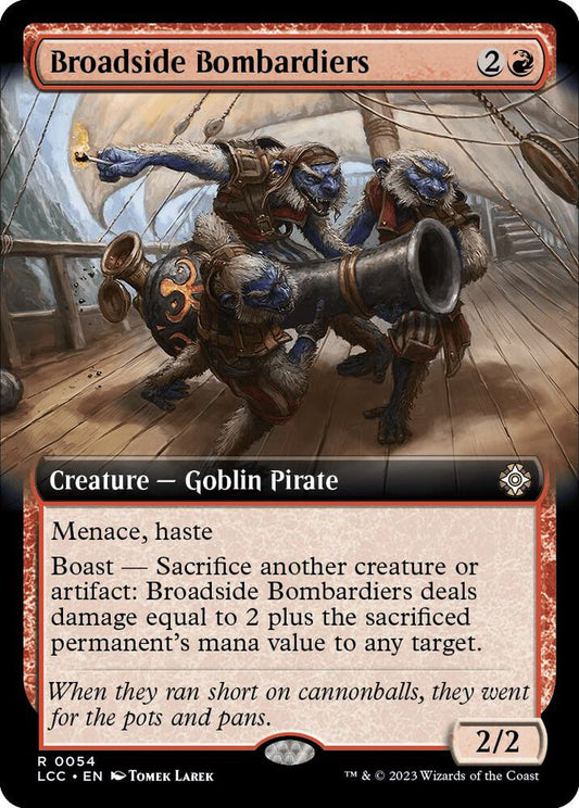 Broadside Bombardiers (Extended Art) | Commander: The Lost Caverns of Ixalan #54