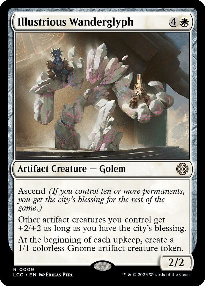 Illustrious Wanderglyph | Commander: The Lost Caverns of Ixalan #9