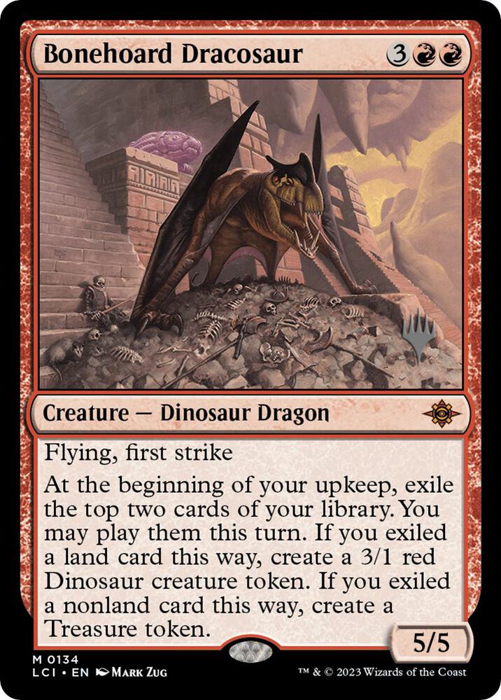 Bonehoard Dracosaur | Promo Pack: The Lost Caverns of Ixalan #134