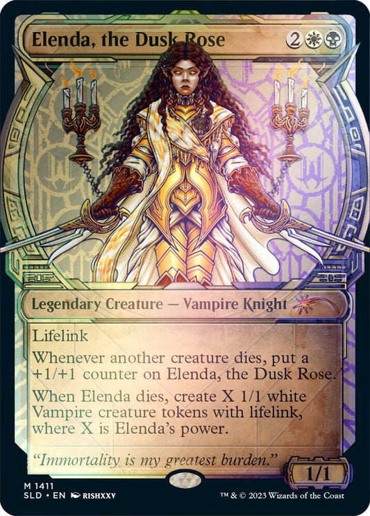 Elenda, the Dusk Rose (Rainbow Foil) | Secret Lair Drop Series #1411
