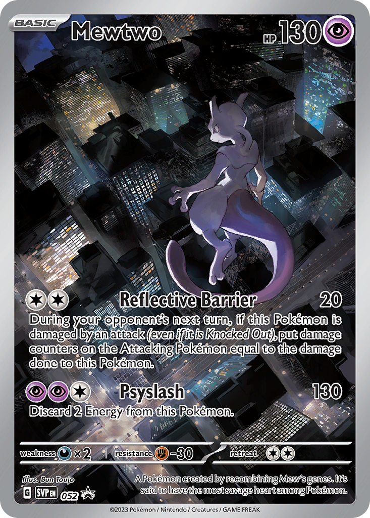Mewtwo | Scarlet & Violet Black Star Promos #52 [holofoil]