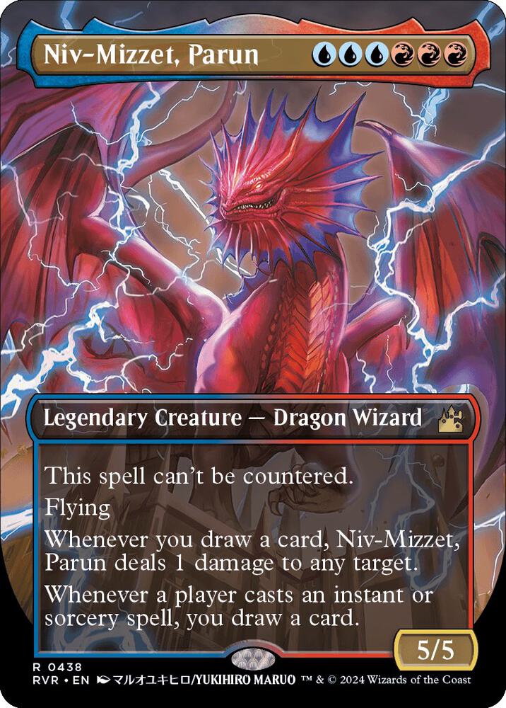Niv-Mizzet, Parun (Anime Borderless) | Ravnica Remastered #438