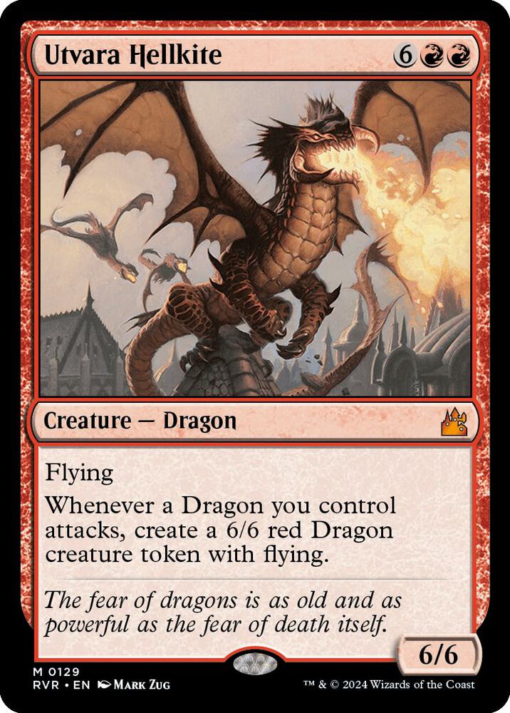 Utvara Hellkite | Ravnica Remastered #129