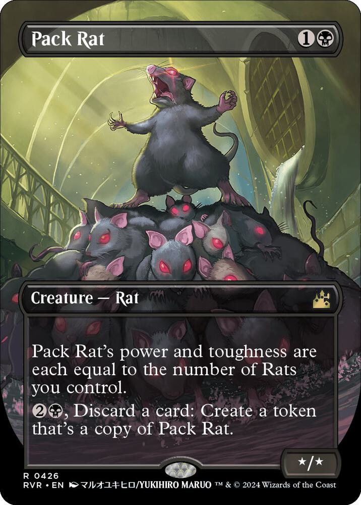 Pack Rat (Anime Borderless) | Ravnica Remastered #426