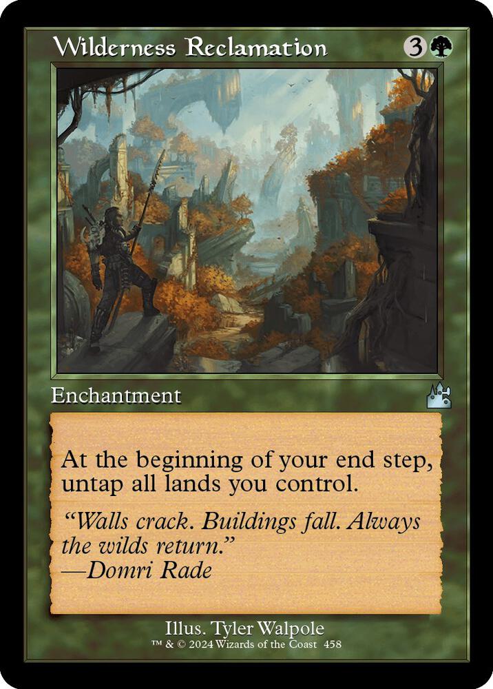 Wilderness Reclamation (Retro Frame) | Ravnica Remastered #458