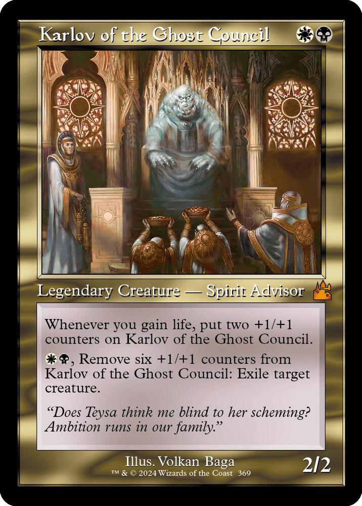 Karlov of the Ghost Council (Retro Frame) | Ravnica Remastered #369
