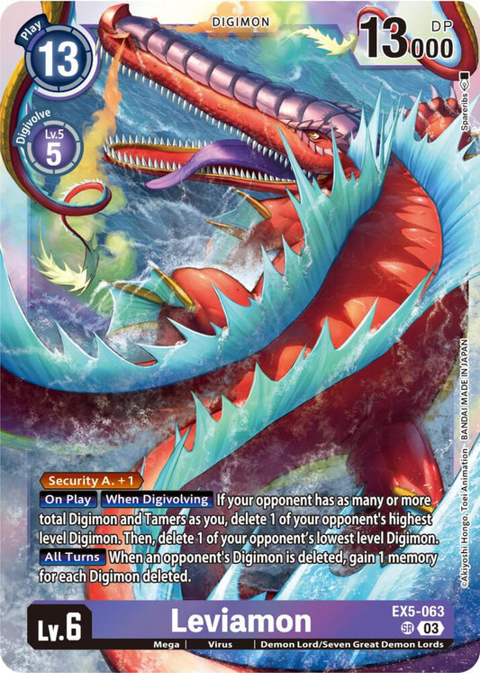 Leviamon | Animal Colosseum #EX5-063 SR