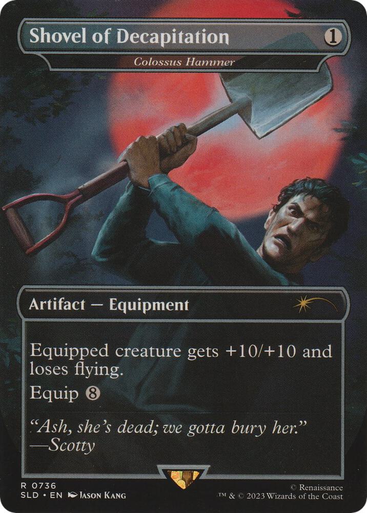 Shovel of Decapitation - Colossus Hammer | Secret Lair Drop Series #736