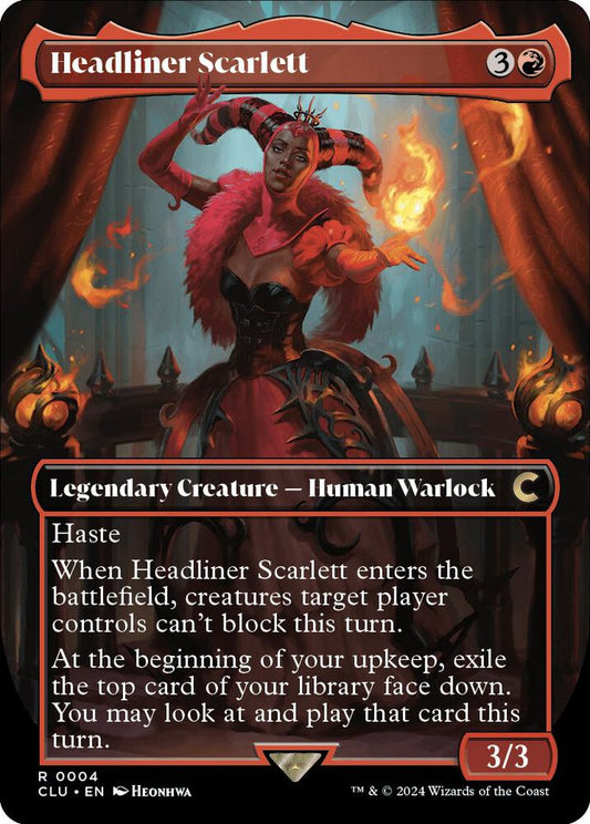 Headliner Scarlett (Borderless) | Ravnica: Clue Edition #4